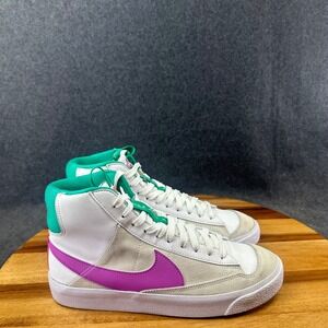 Nike Blazer Mid 77 Vintage CZ1055-123 White Green/Red Kids 6.5Y Women's Size 8